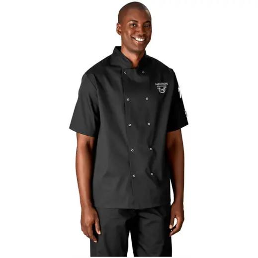 Unisex Short Sleeve Zest Chef Jacket Model